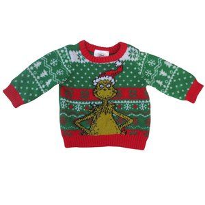 The Grinch Christmas Sweater Size 0-3 months